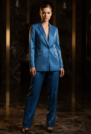 The Royal Blue Statement Suit
