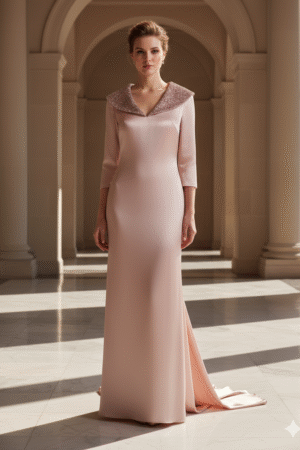 Rose Quartz Regal Gown